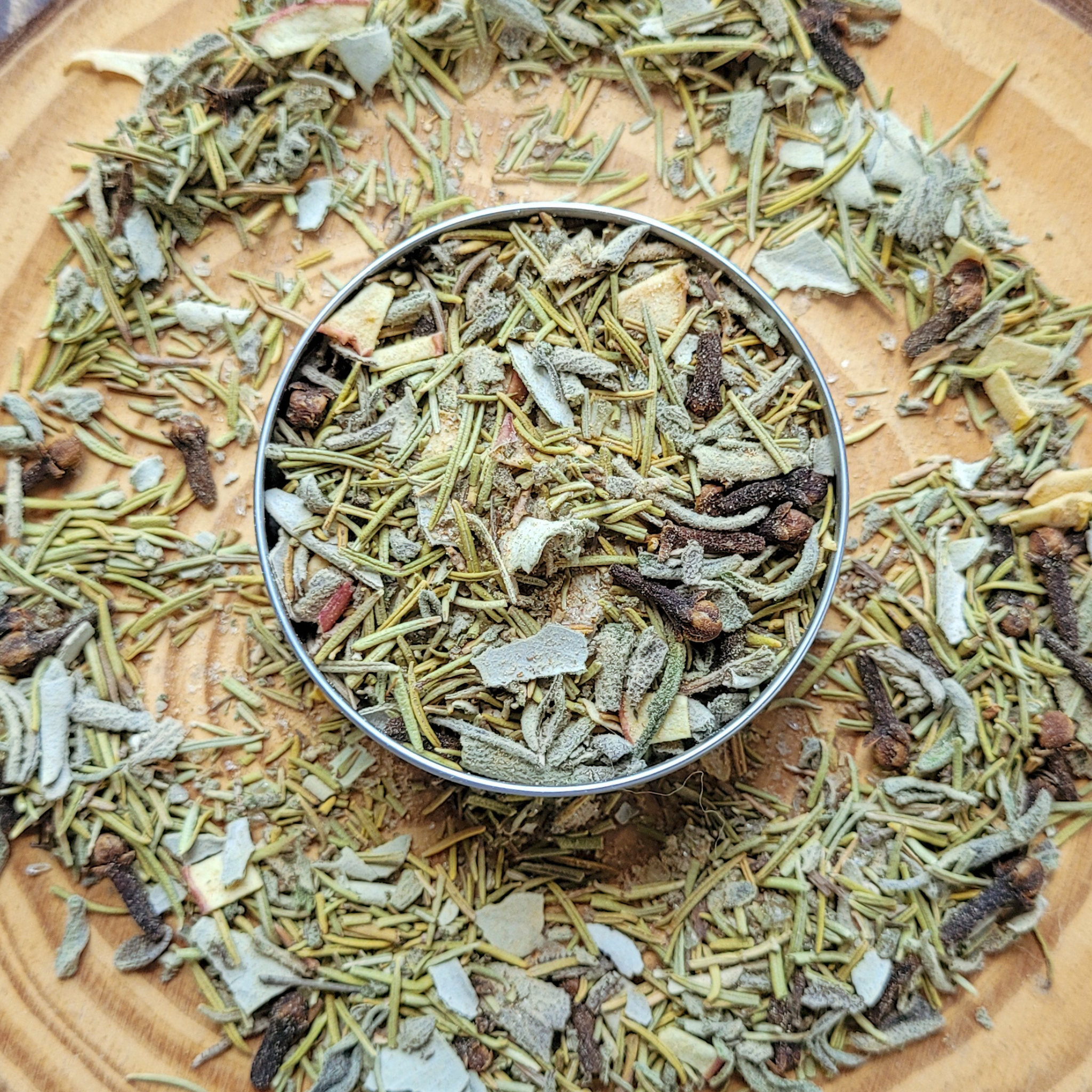 Mabon Herbal Incense – Apple Sage Copal Blend for Autumn Rituals, Gratitude & Balance