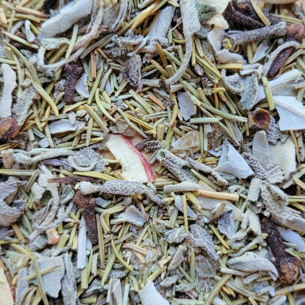 Mabon Herbal Incense – Apple Sage Copal Blend for Autumn Rituals, Gratitude & Balance