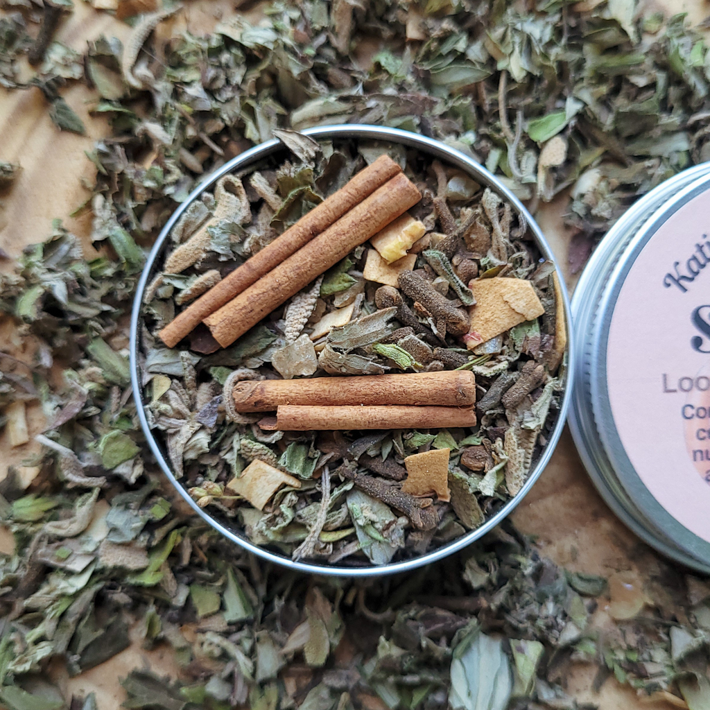 Samhain Herbal Incense – Mugwort Clove Copal Blend for Ancestral Rituals, Protection & Reflection