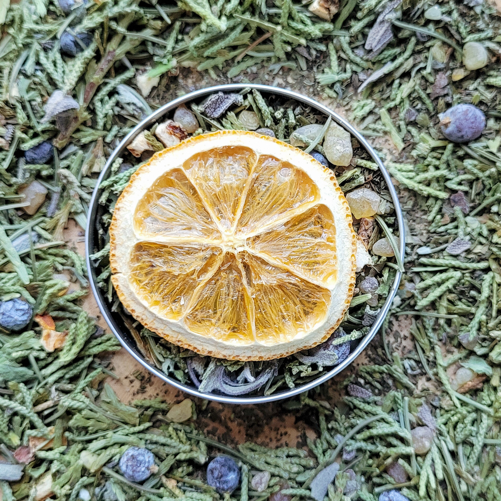 Yule Herbal Incense – Pine Cedar Frankincense Blend for Winter Solstice Rituals & Renewal