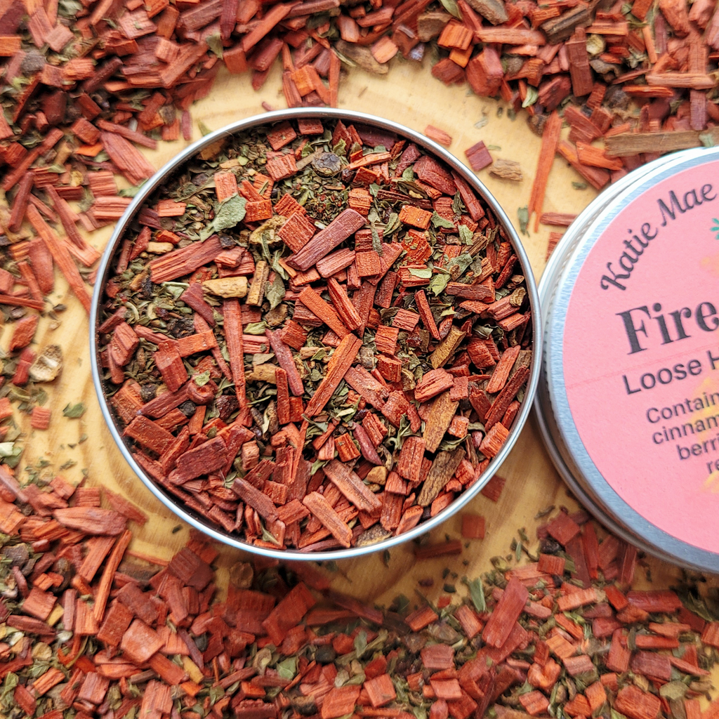 Fire Power Herbal Incense – Cinnamon Dragon’s Blood Blend for Courage, Energy & Empowerment