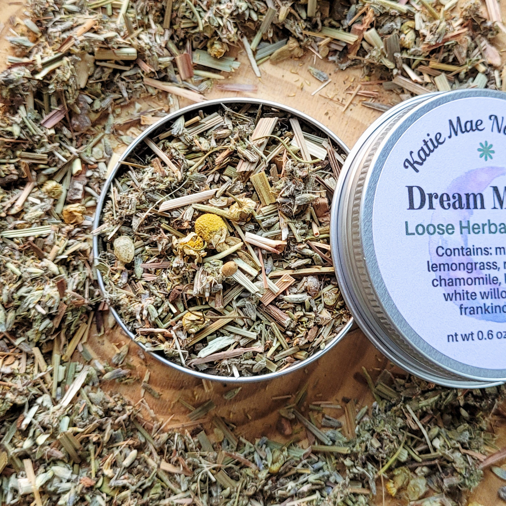 Dream Magick Herbal Incense – Mugwort Lavender Frankincense Blend for Dreamwork, Intuition & Sleep Rituals