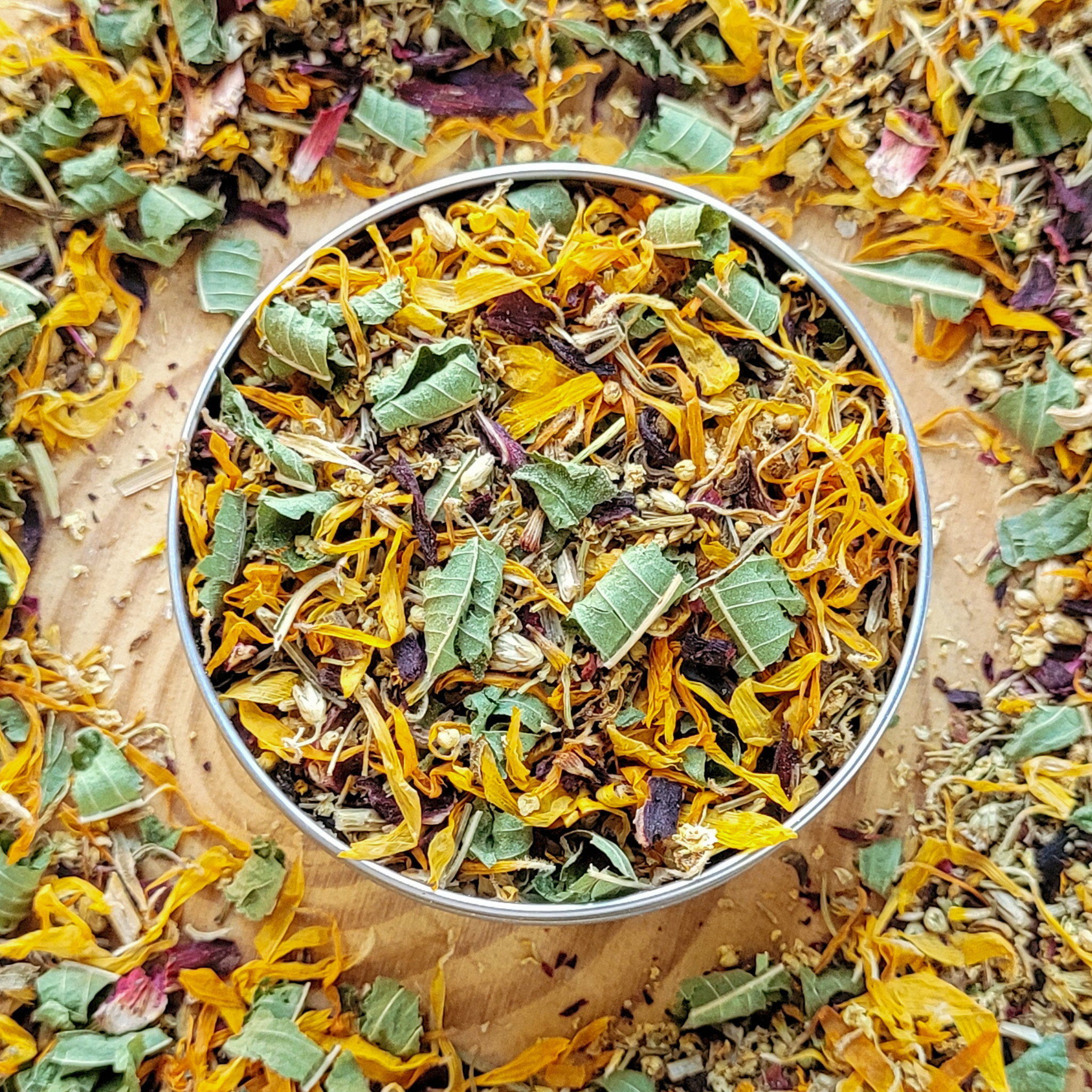 Divine Vibrations Herbal Incense – Floral Herbal Blend for Peace, Harmony & Spiritual Connection