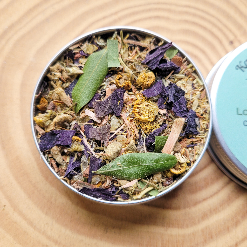 Imbolc Herbal Incense – Chamomile Rosemary Copal Blend for Renewal, Cleansing & Seasonal Awakening