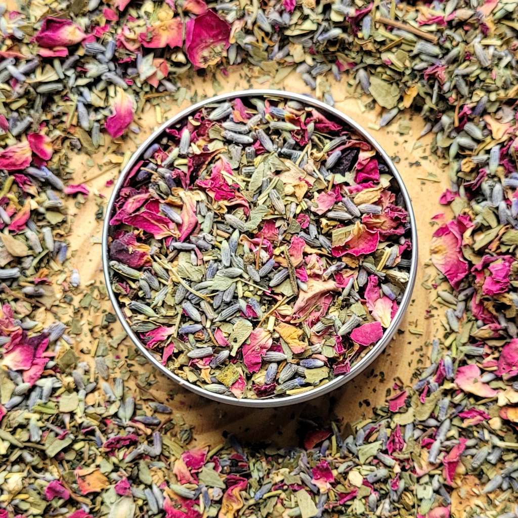 Beltane Herbal Incense – Rose Hawthorn Floral Blend for Passion, Growth & Spring Rituals
