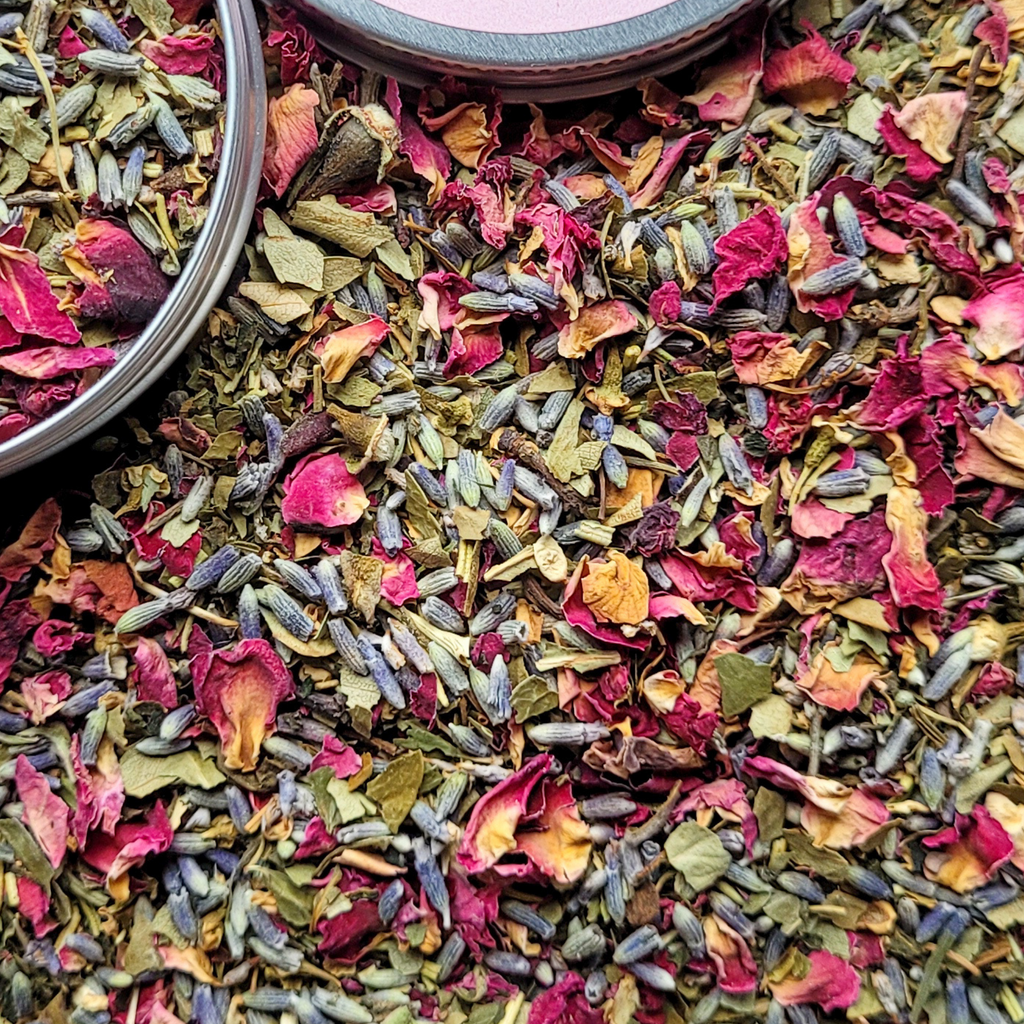 Beltane Herbal Incense – Rose Hawthorn Floral Blend for Passion, Growth & Spring Rituals