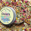 Ostara Herbal Incense – Rose Calendula Lemongrass Blend for Spring Renewal, Growth & Balance