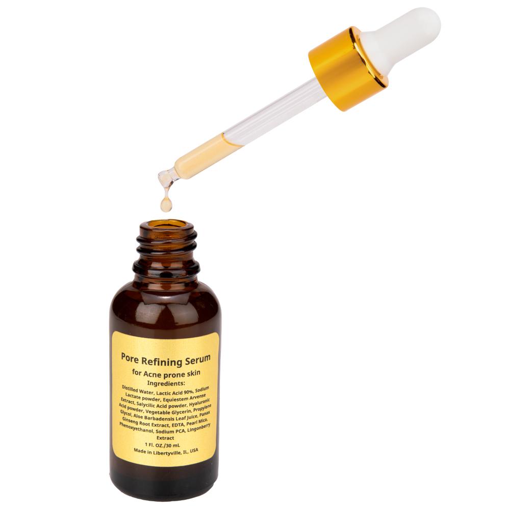Gluten-Free Pore Refining Serum – Nut-Free, Vegan Redness Relief & Brightening