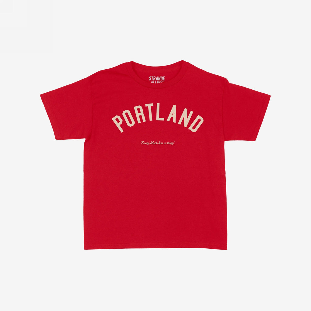 Portland Story Women's Baby Tee