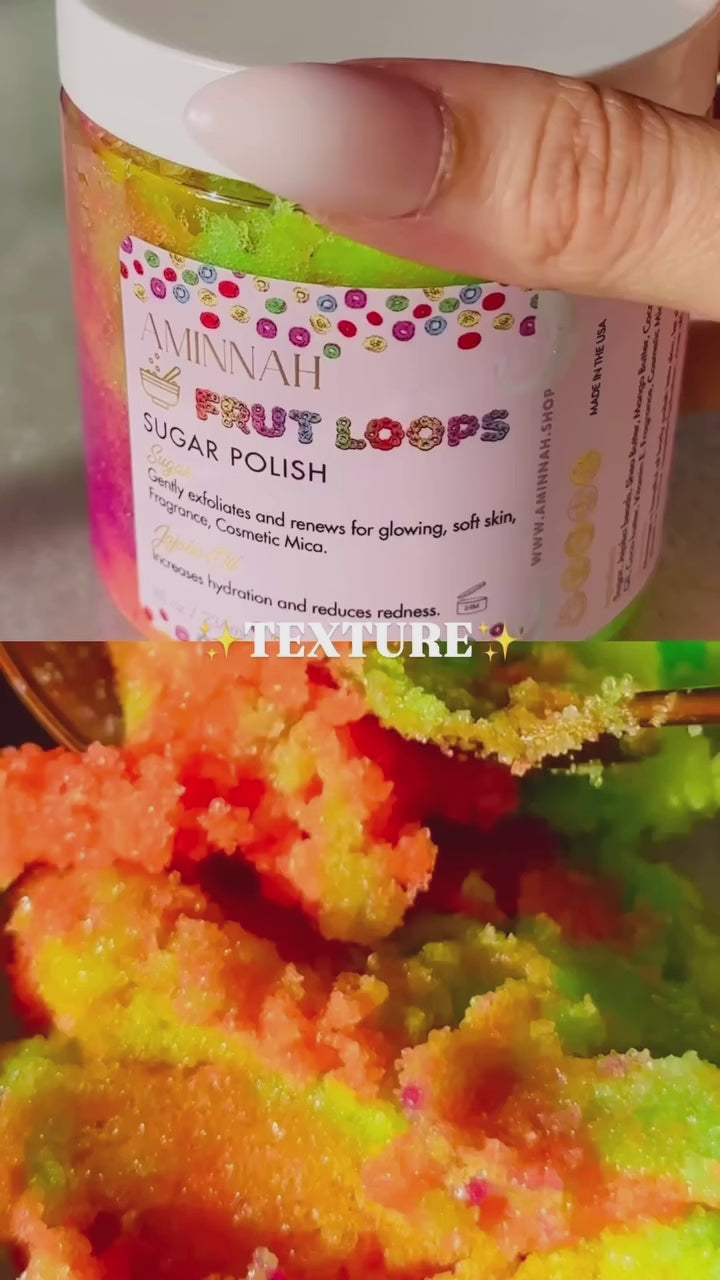 Aminnah Donut Body Butter Spoon with Donut Shaped Handle