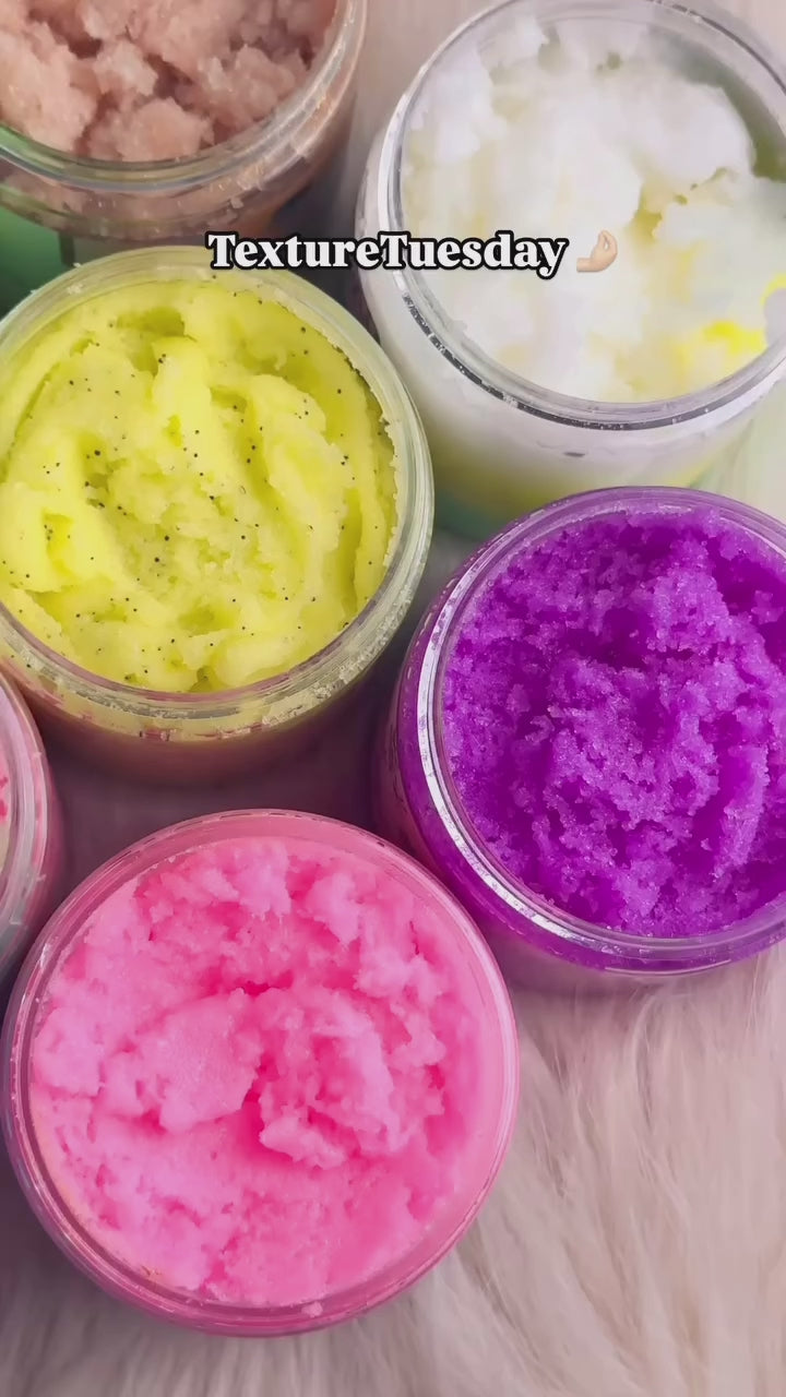 3X SUGAR SCRUB BUNDLE: Clean Beauty, Cruelty-Free, Vegan Skincare with Natural Ingredients, Female-Owned Brand