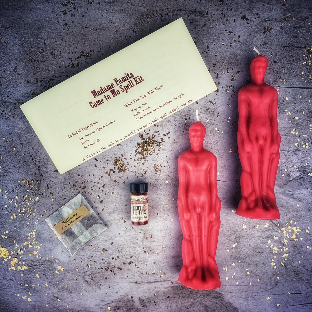 Come to Me Candle Spell Kit Male/Male - Attract Love & Passion