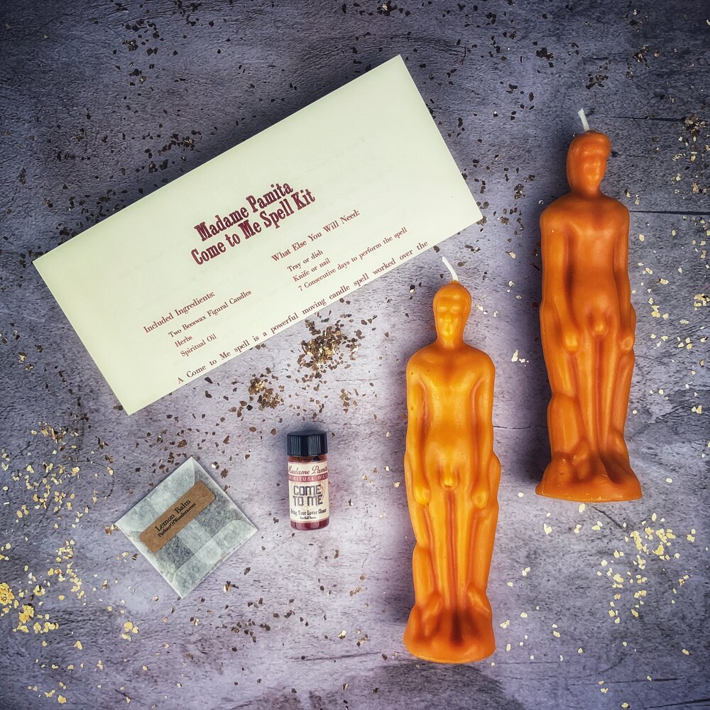 Come to Me Candle Spell Kit Male/Male - Attract Love & Passion