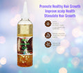 Pro Growth-Alopecia Anti-Thinning Hair Growth- With Haitian Vetiver-Jojoba Seed-Biotin- Argan-Peppermint Oil, Tea Tree Oil, Argan oil-P