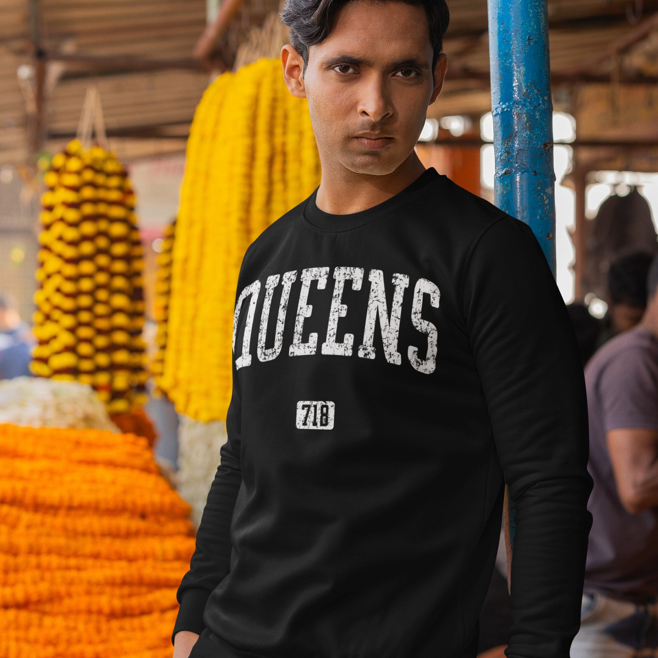Queens 718 NYC Hoodie & Sweatshirt