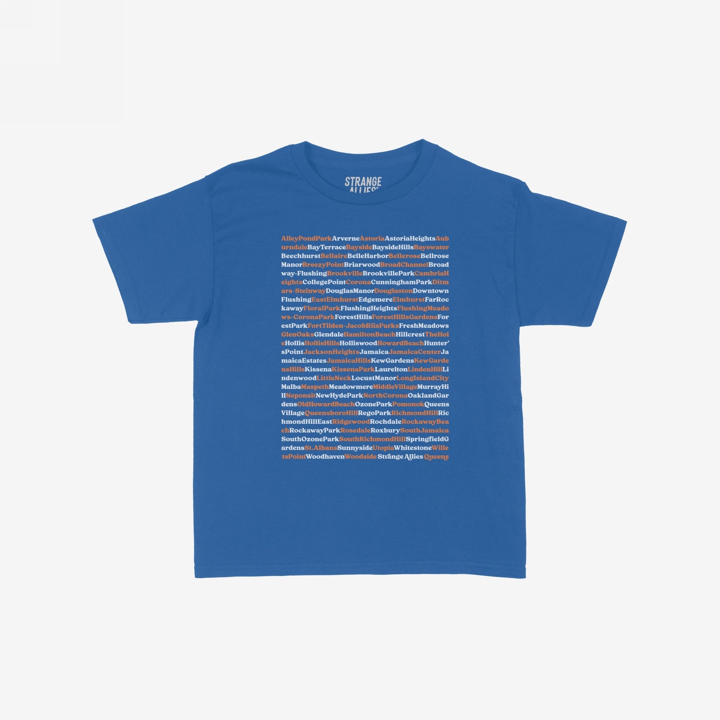 Queens NYC Neighborhoods Women's Baby Tee