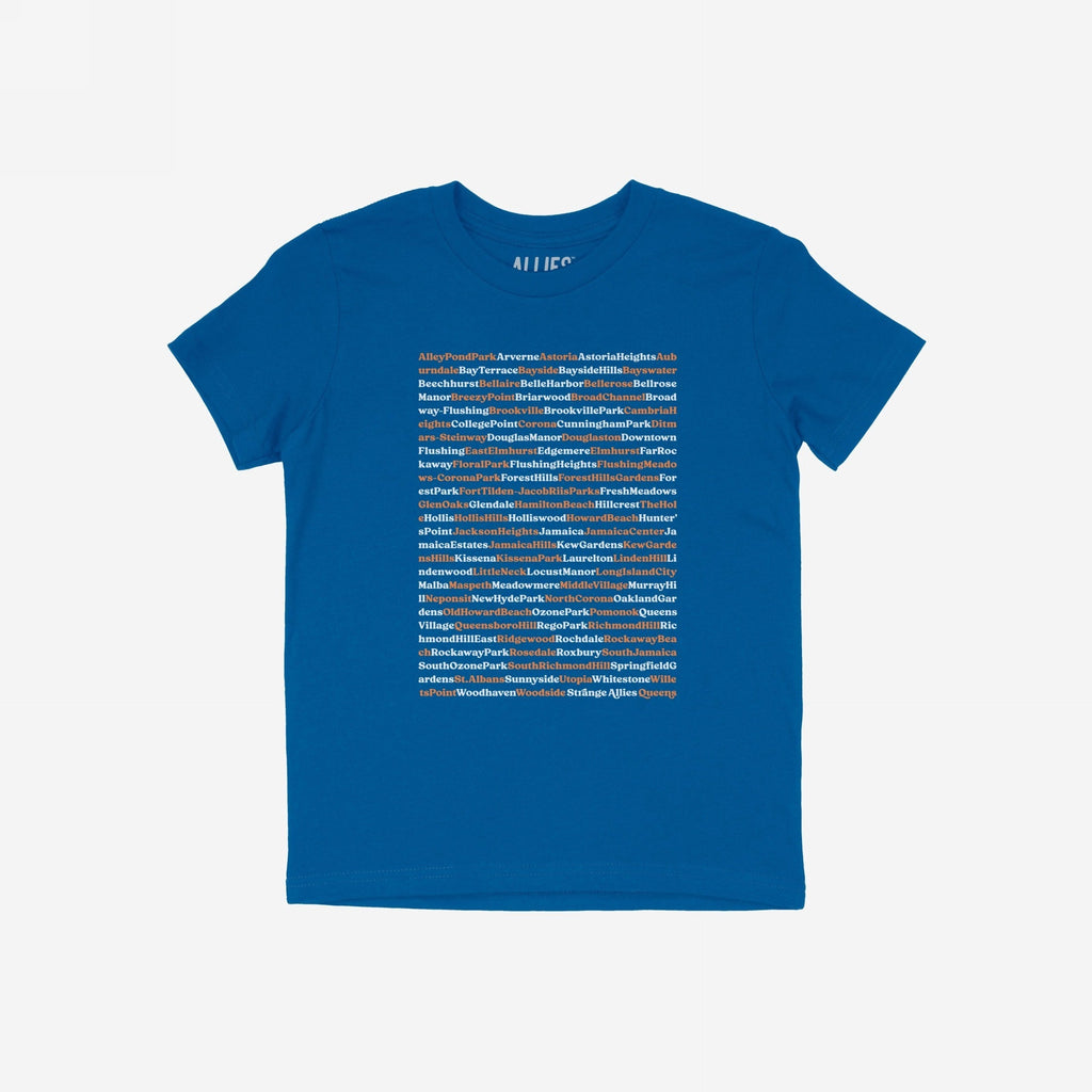 Queens NYC Neighborhoods T-shirt