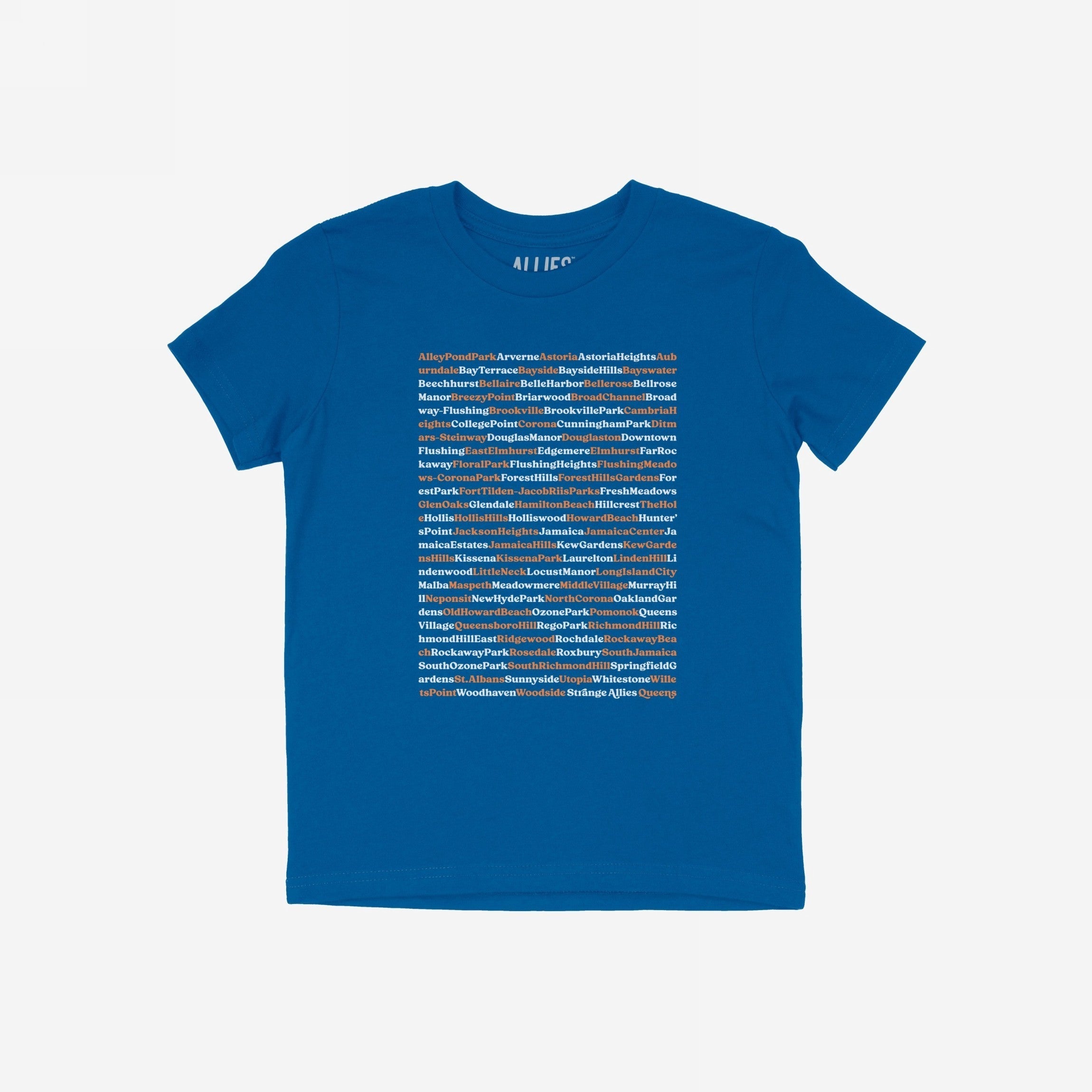 Queens NYC Neighborhoods T-shirt