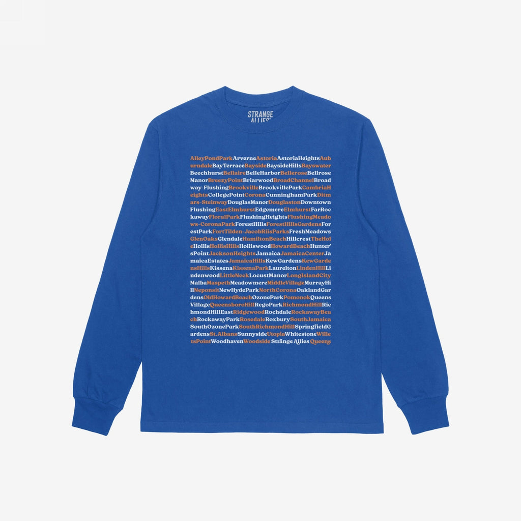 Queens NYC Neighborhoods T-shirt