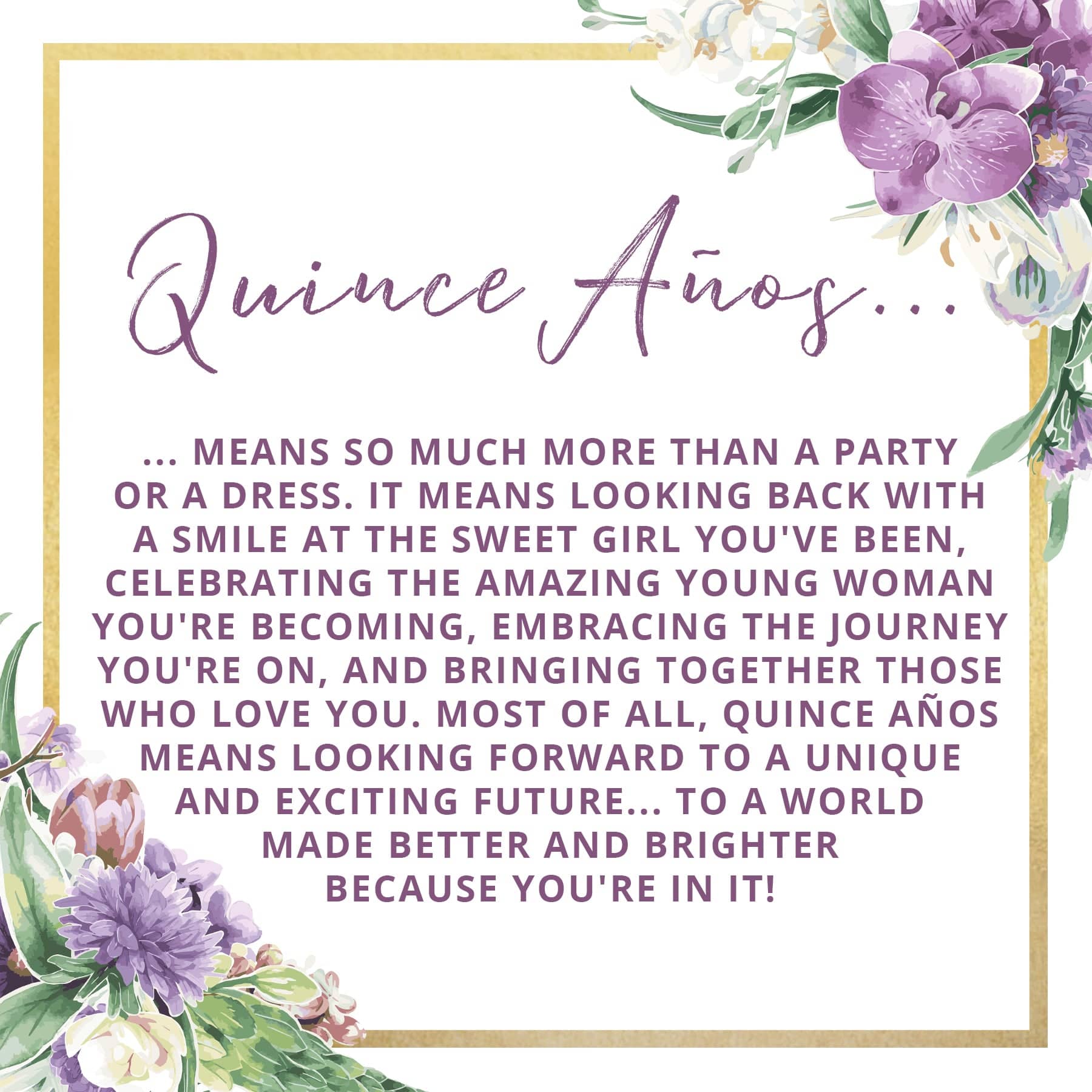 Quinceañera Spa Gift Box
