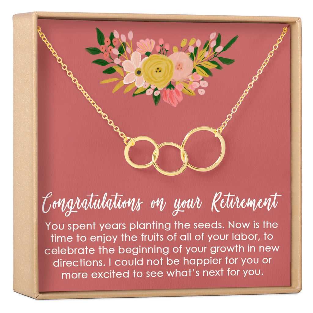 Retirement Necklace, Multiple Styles