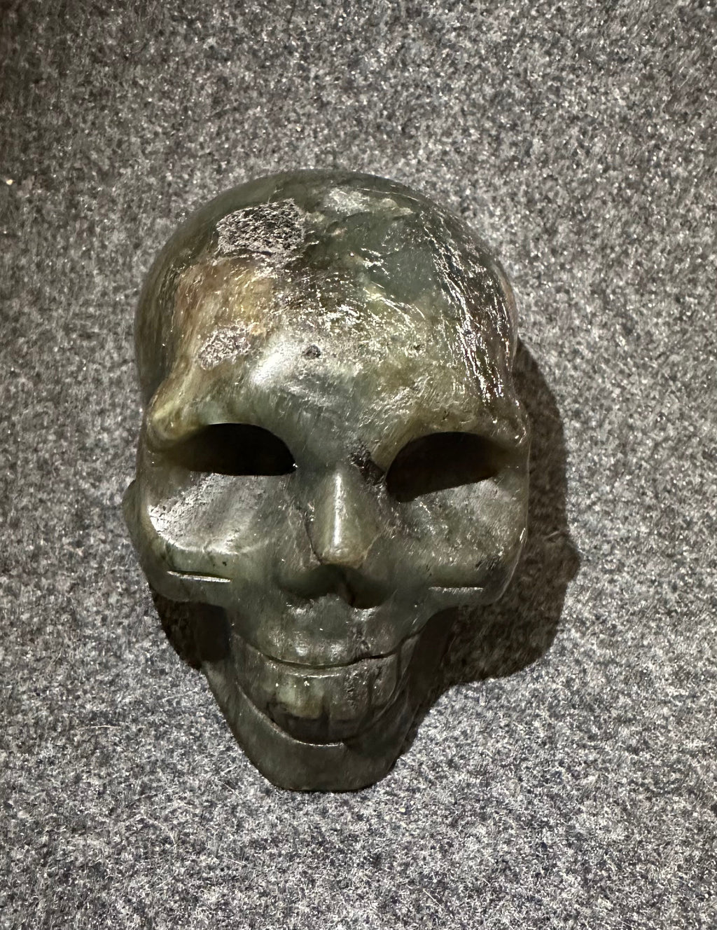 Labradorite Crystal Skull