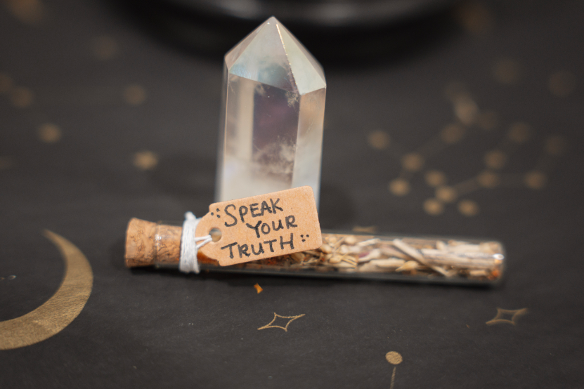 Speak Your Truth Spell Vial