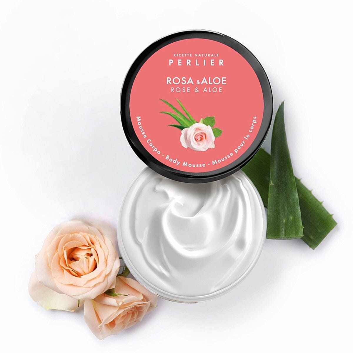 Rose + Aloe  Body Mousse