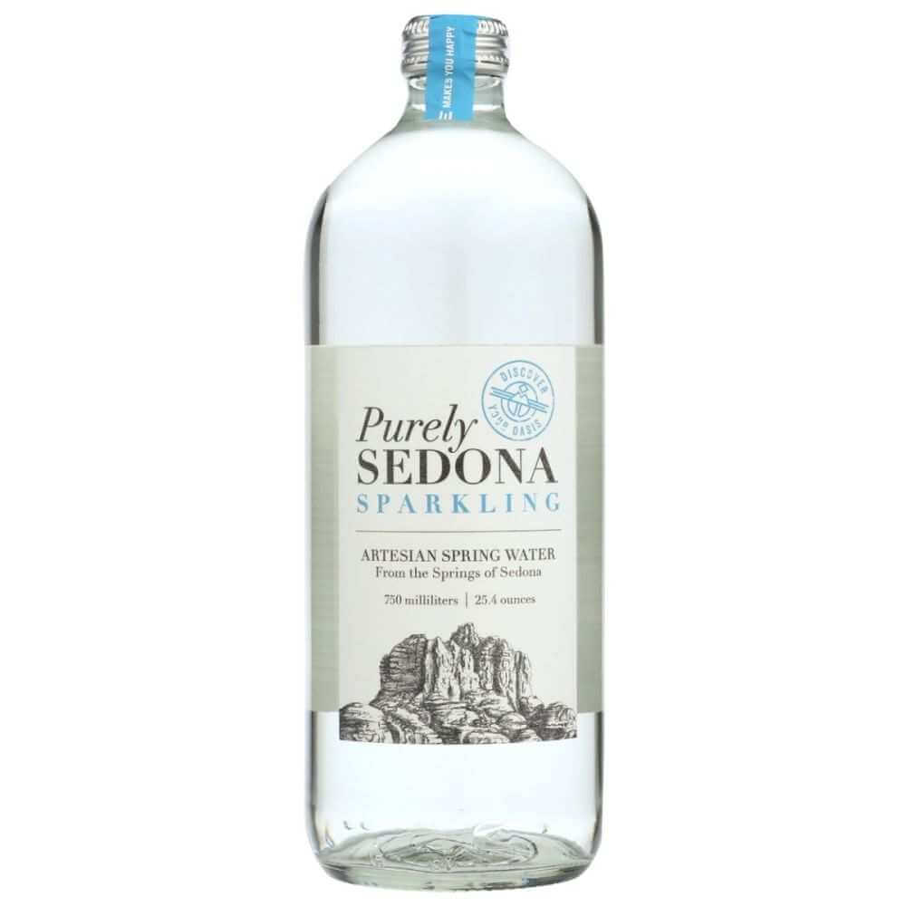 PURELY SEDONA: Sparkling Spring Water from Sedona's Sacred Spring 25.4 fo