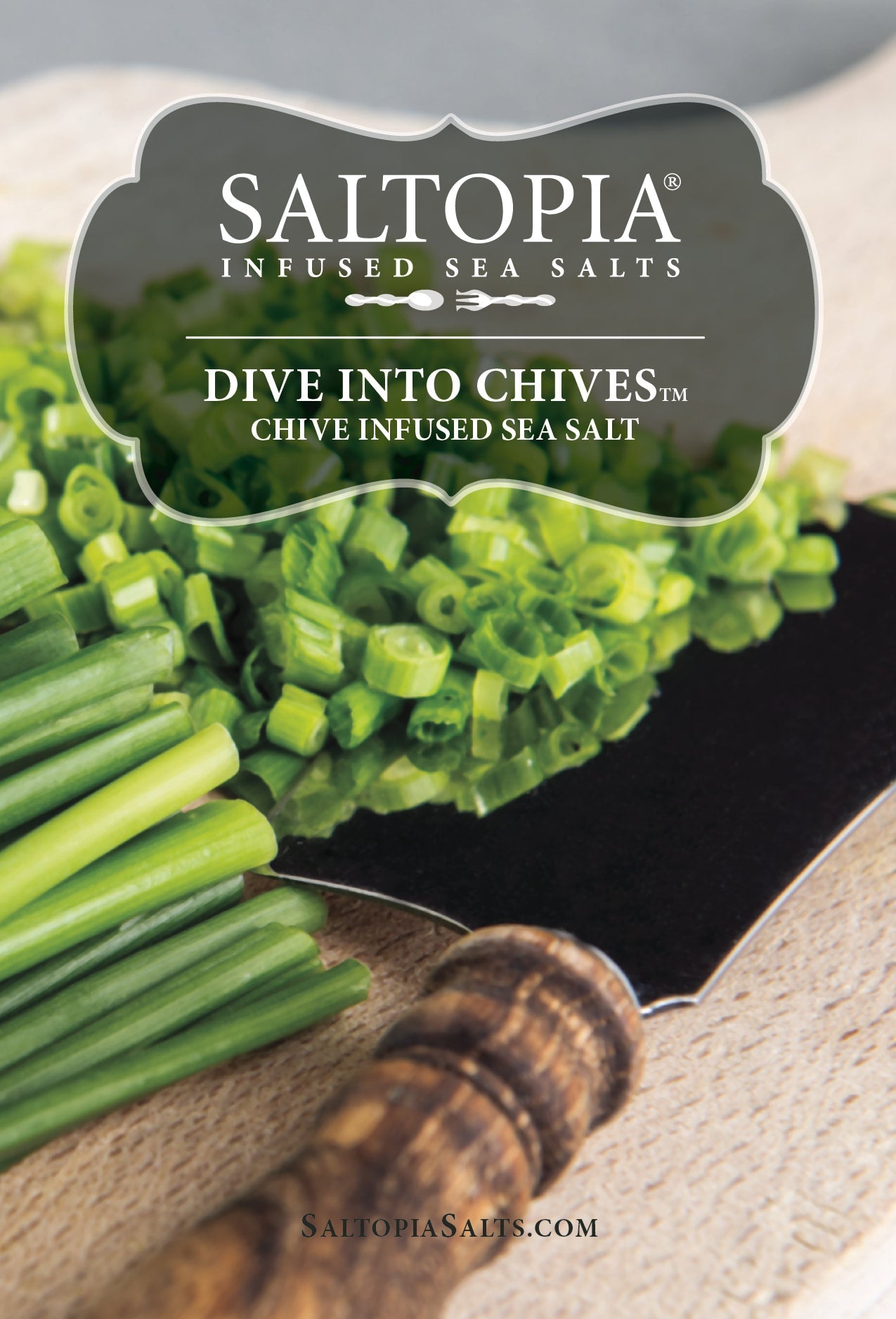 Chive Salt: DIVE INTO CHIVES