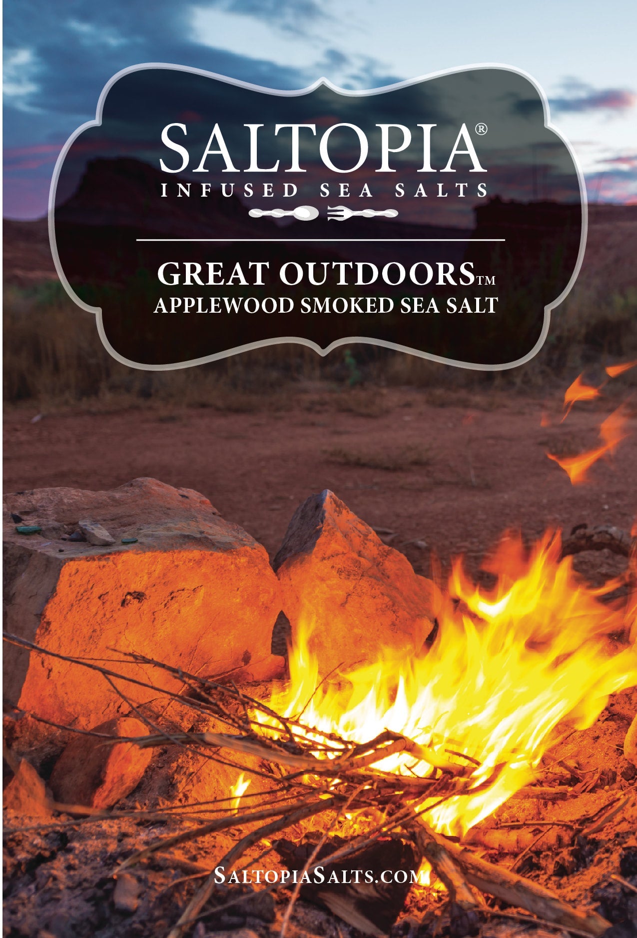 Applewood Smoked Salt: GREAT OUTDOORS