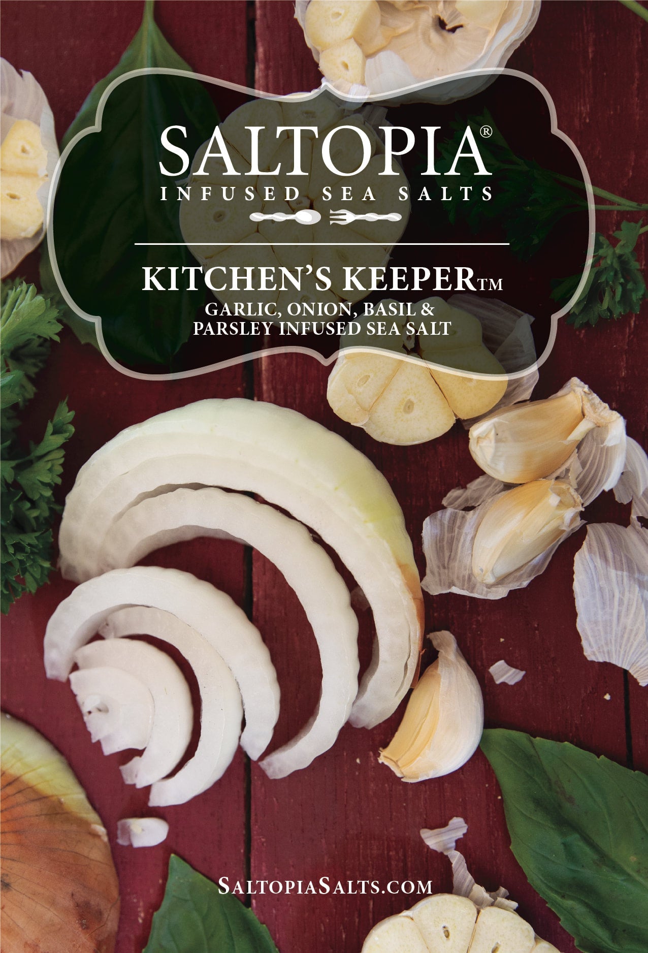 Italian Herbs & Garlic Salt: KITCHEN'S KEEPER