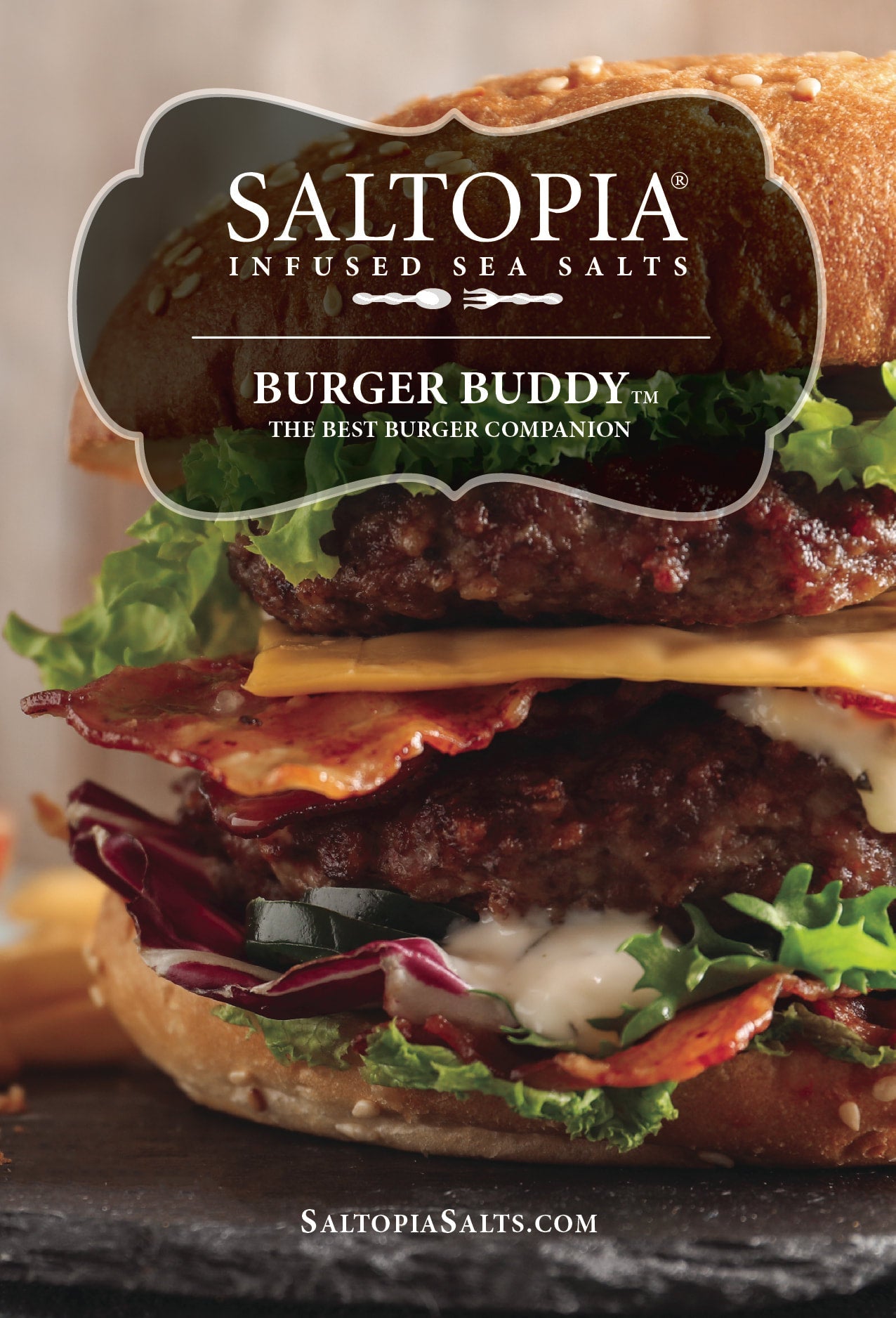 Smoky Blended Salt: BURGER BUDDY