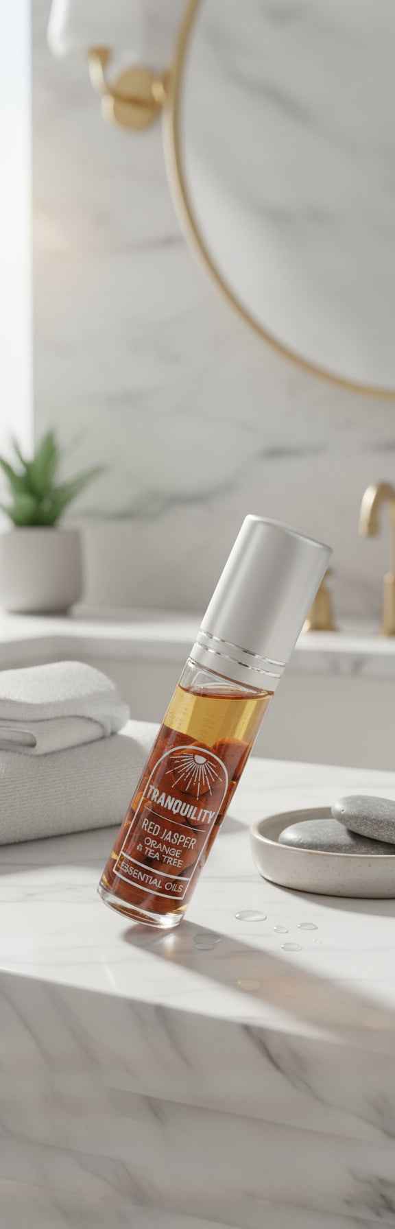 Tranquility Energy Stone Roll On Body Oil