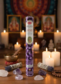 Hem Hexagon Precious Lavender Incense Sticks for Tranquil Aromatherapy