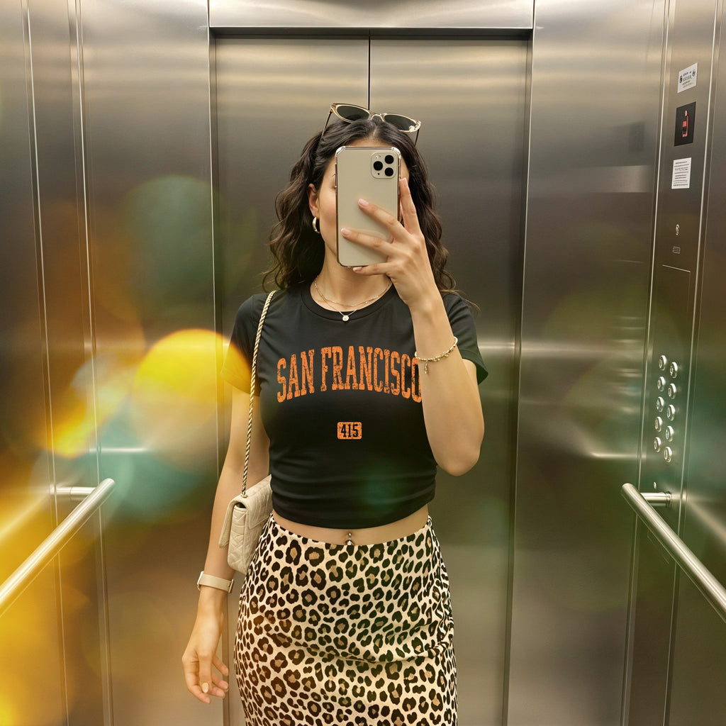 San Francisco 415 Women's Baby Tee