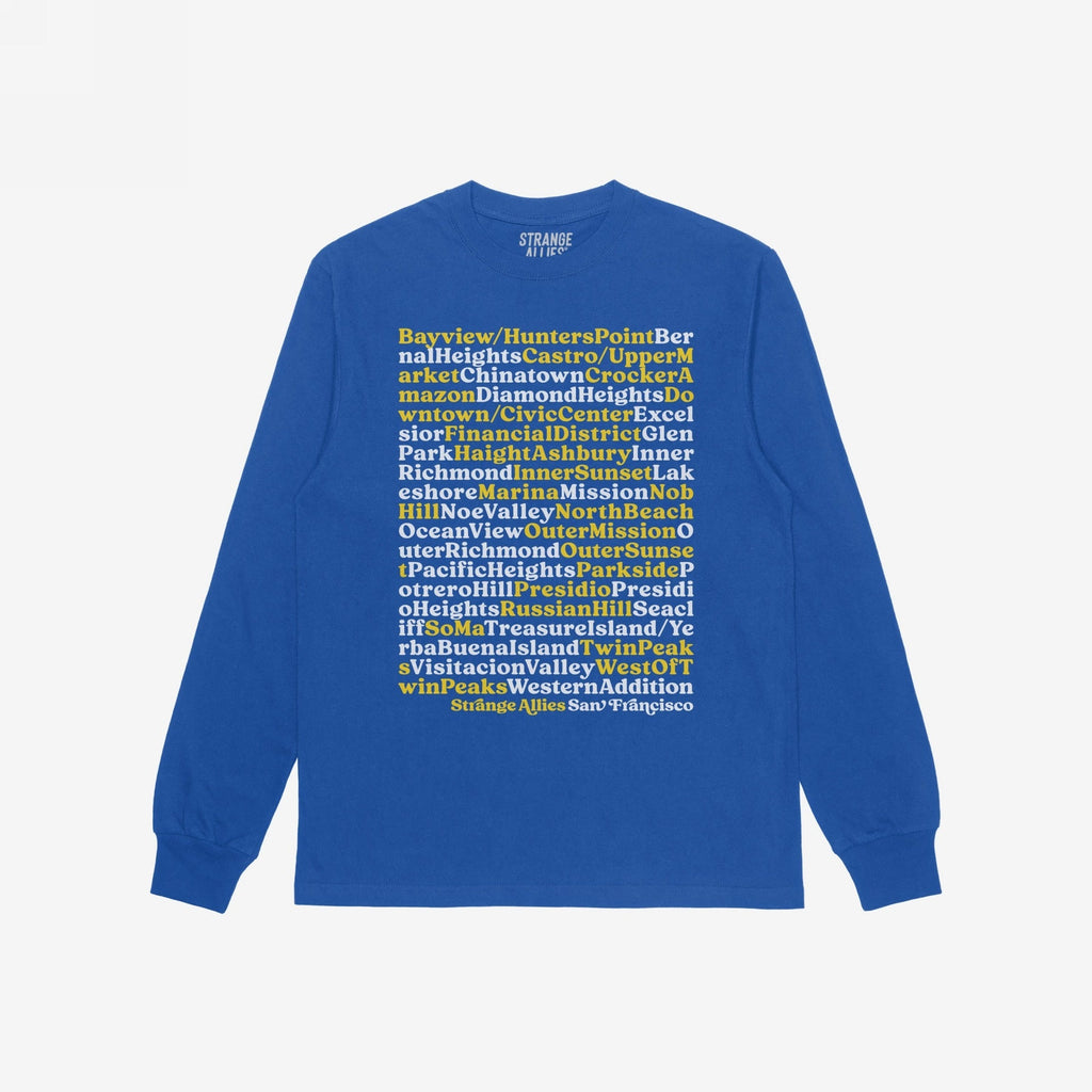 San Francisco Neighborhoods T-shirt