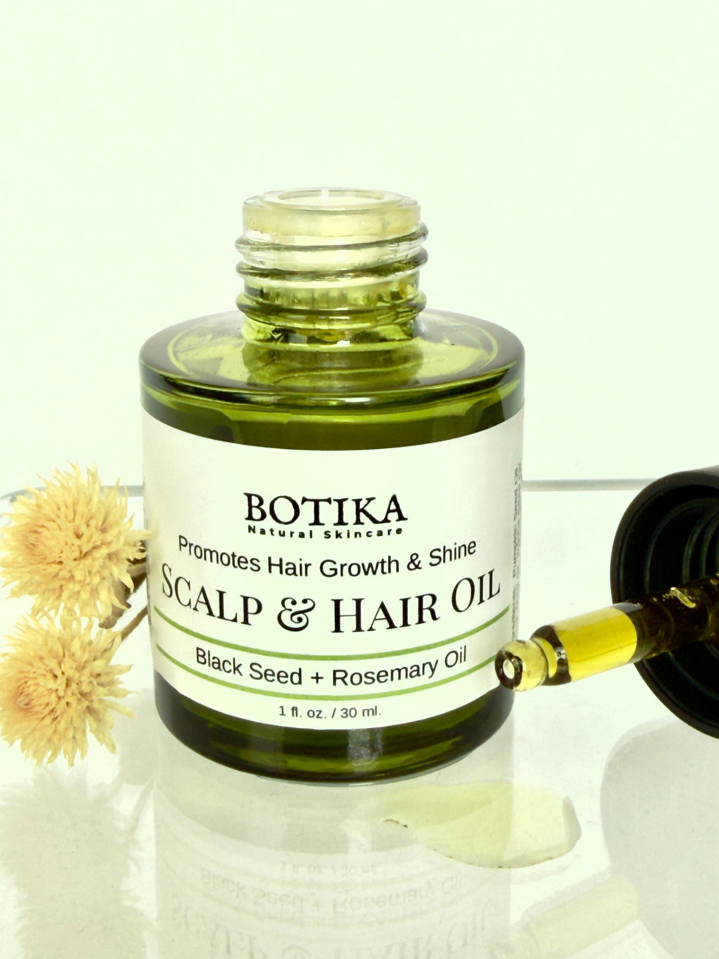 Scalp & Hair Growth Oil with Black Seed & Ashwagandha