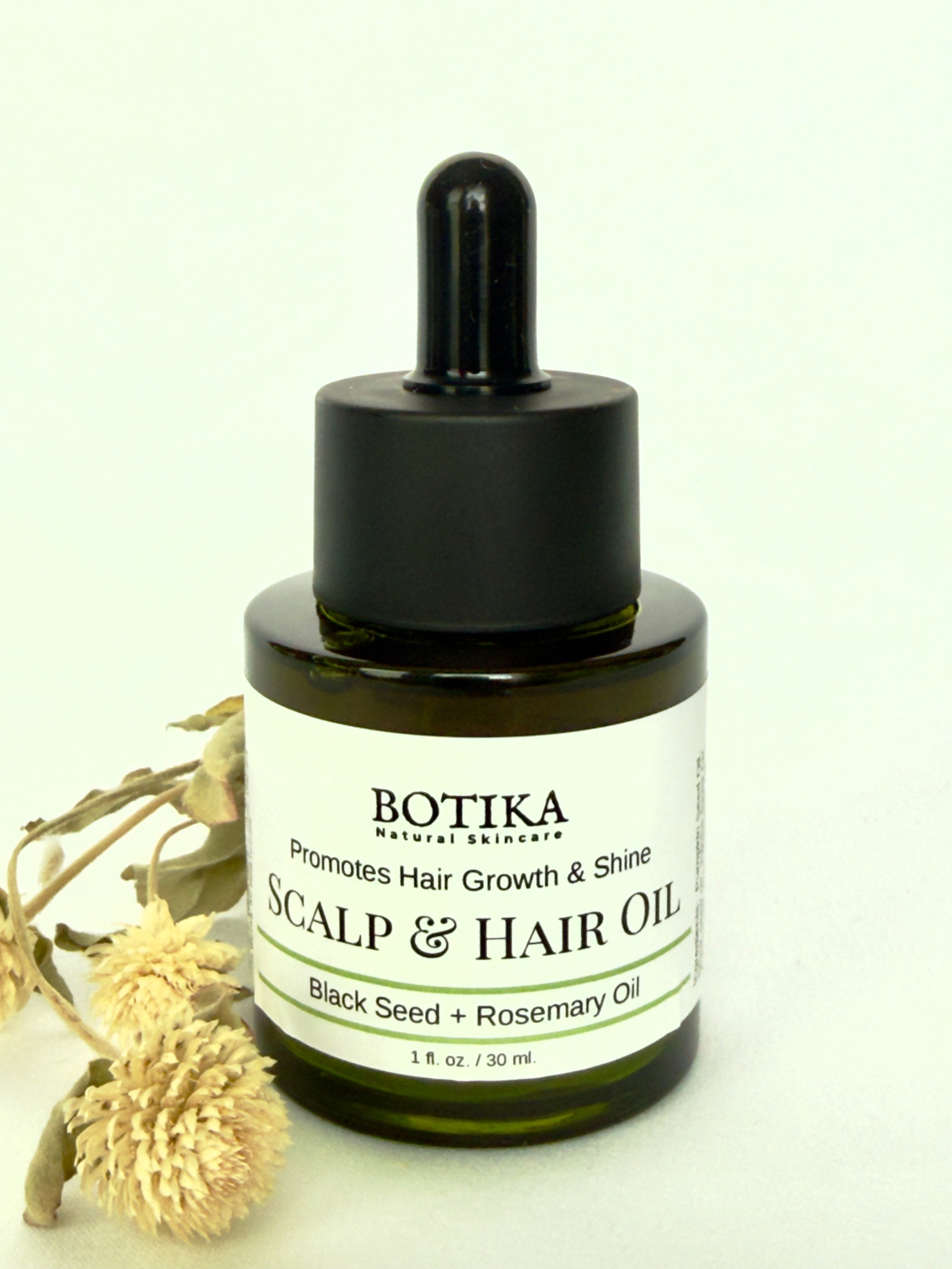 Scalp & Hair Growth Oil with Black Seed & Ashwagandha