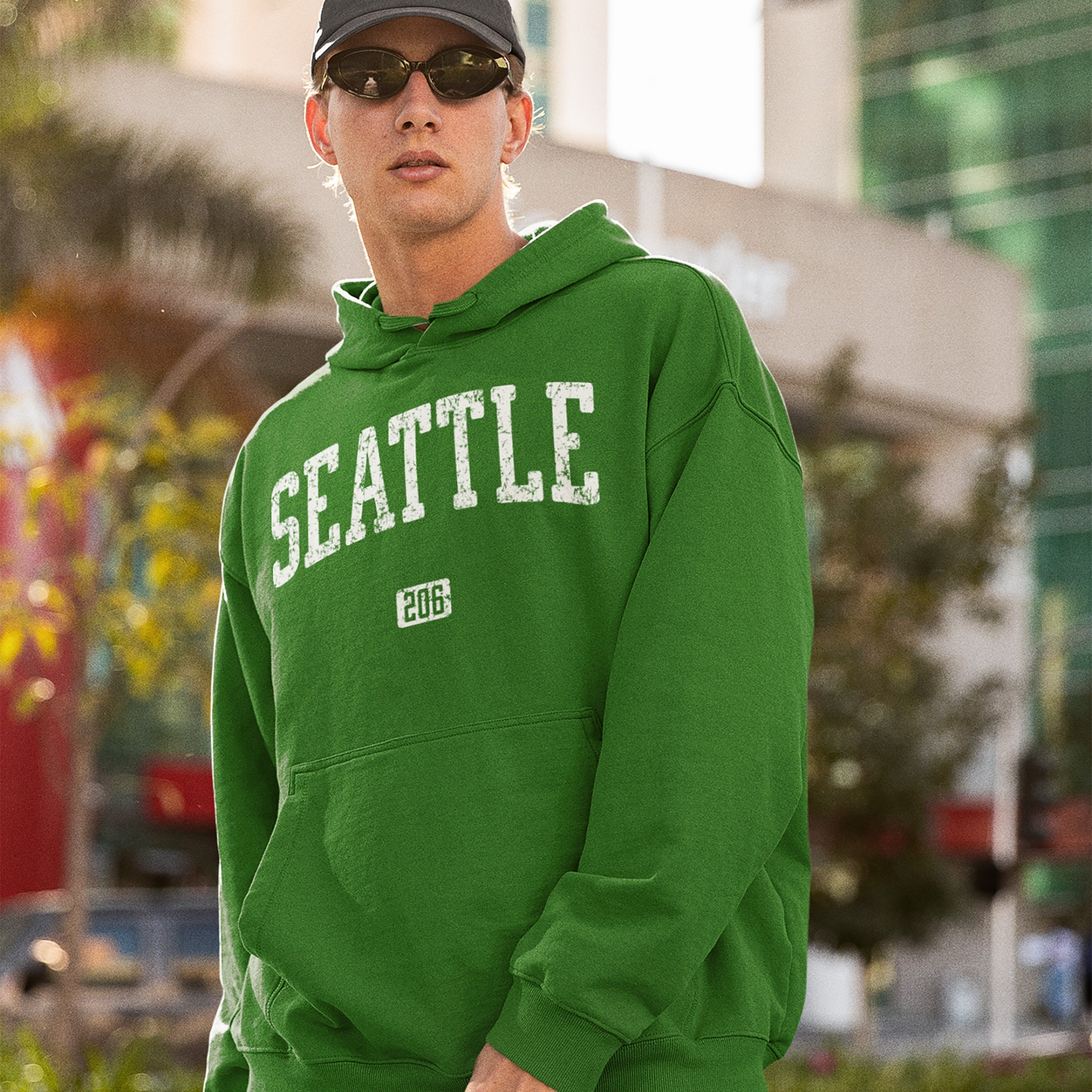 Seattle 206 Hoodie & Sweatshirt
