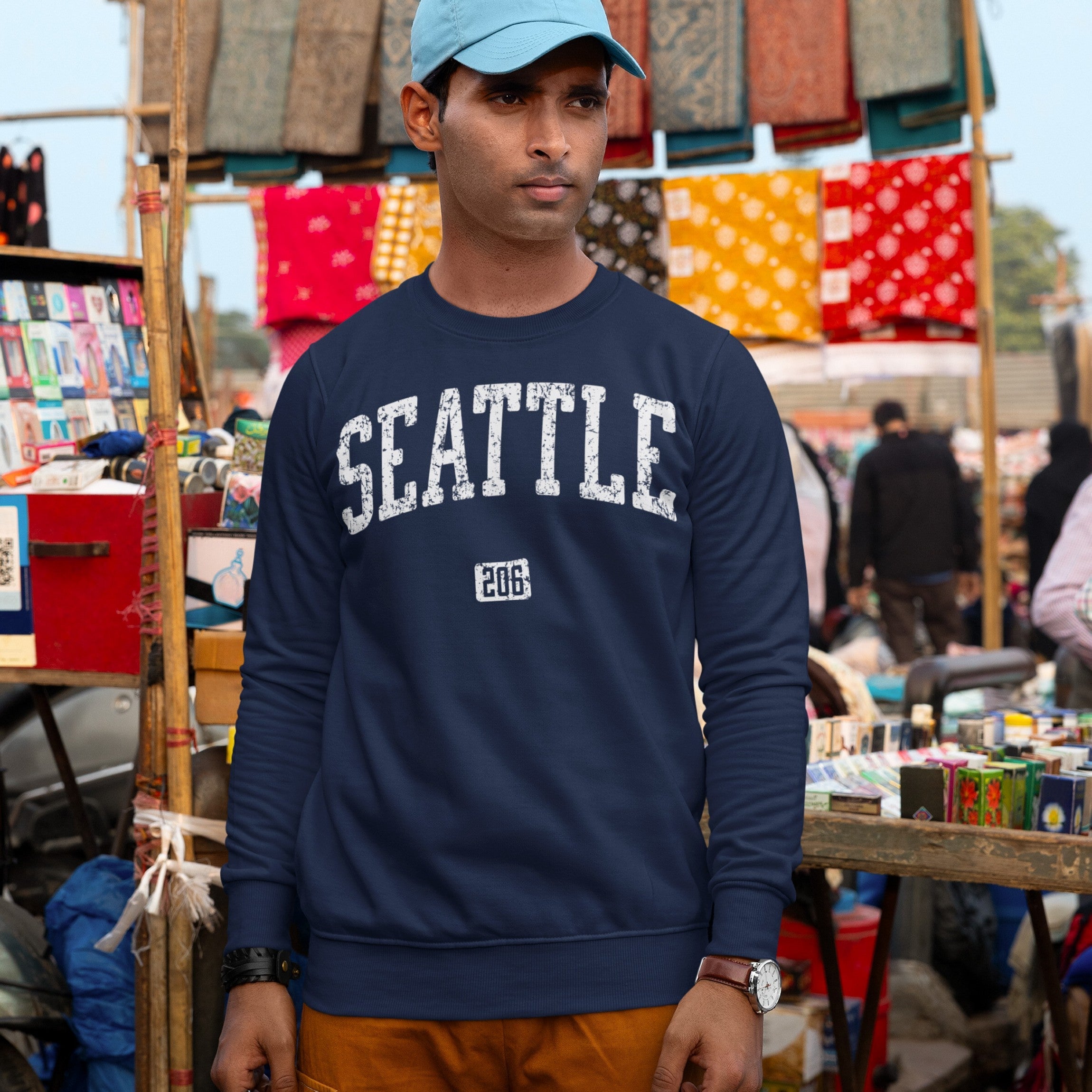 Seattle 206 Hoodie & Sweatshirt