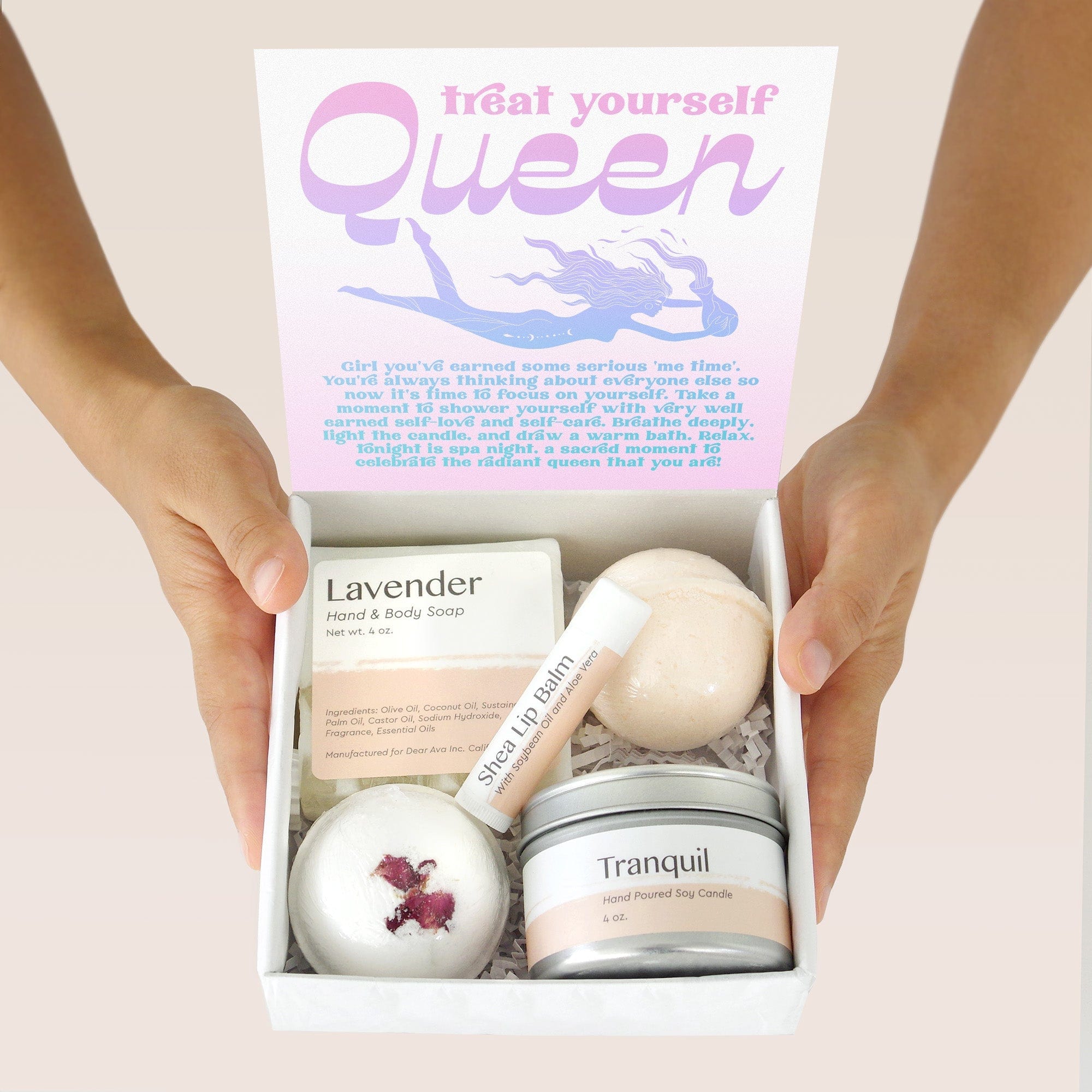 Self Care Compass Necklace Gift Box Set