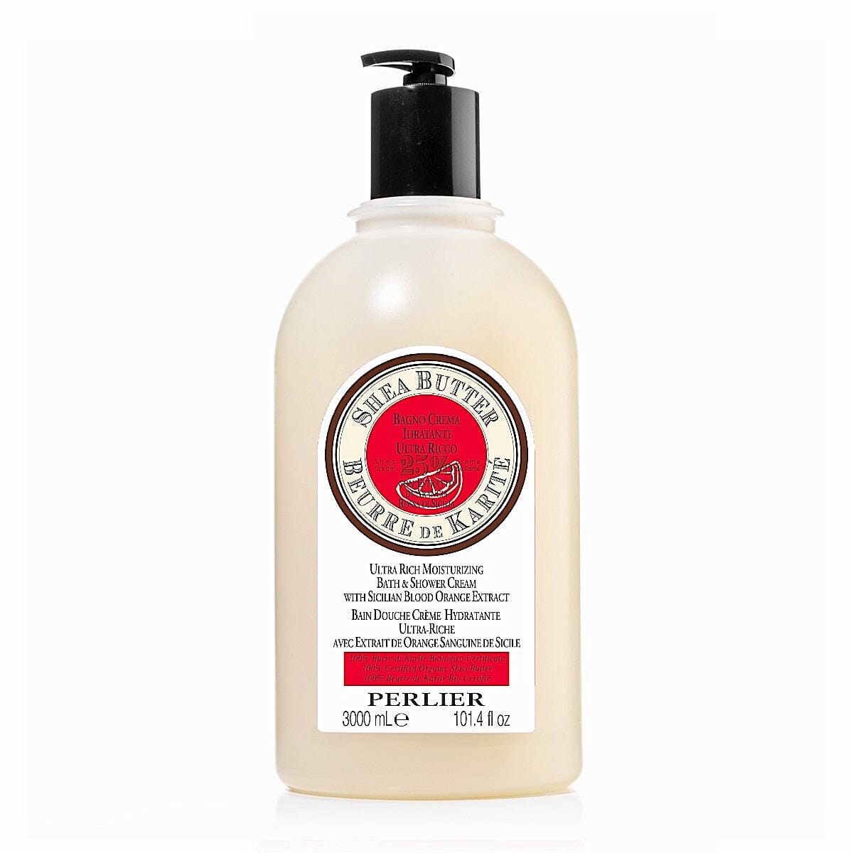 Shea + Blood Orange Jumbo-Size Bath & Shower Cream