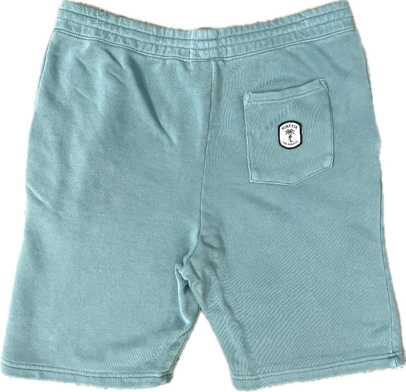 Cayman Cotton Shorts 9" Inseam (Ocean Green)