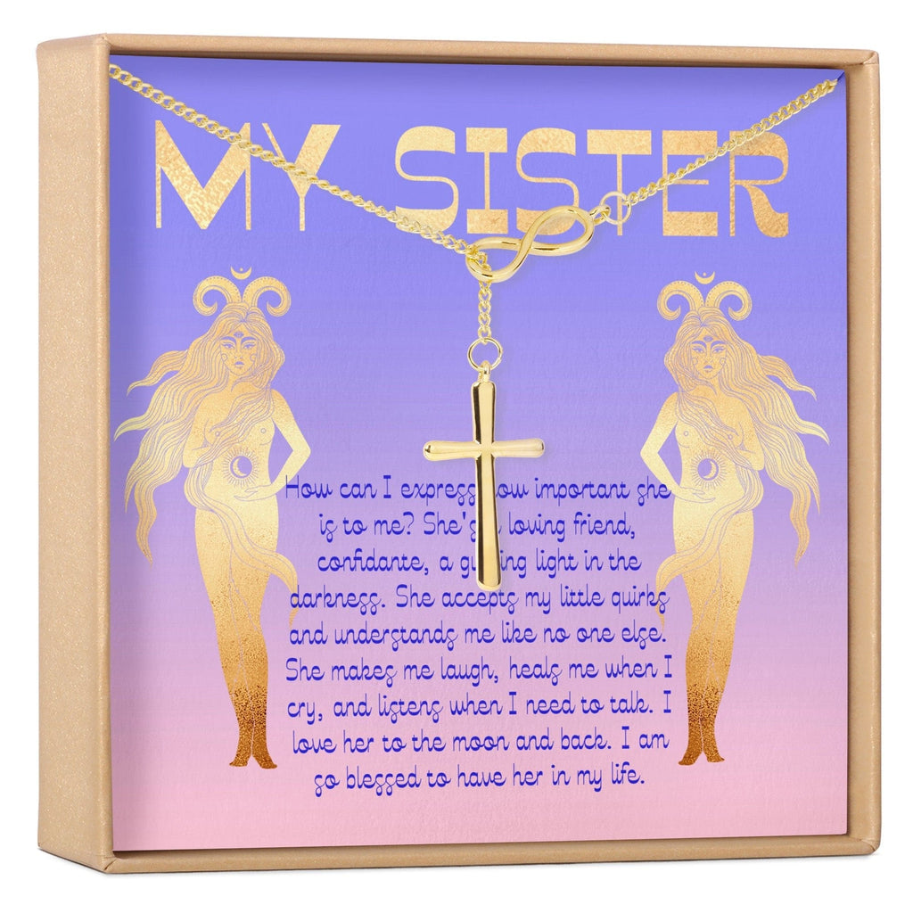 Sister Christmas  - Heartfelt Card & Jewelry Gift Set