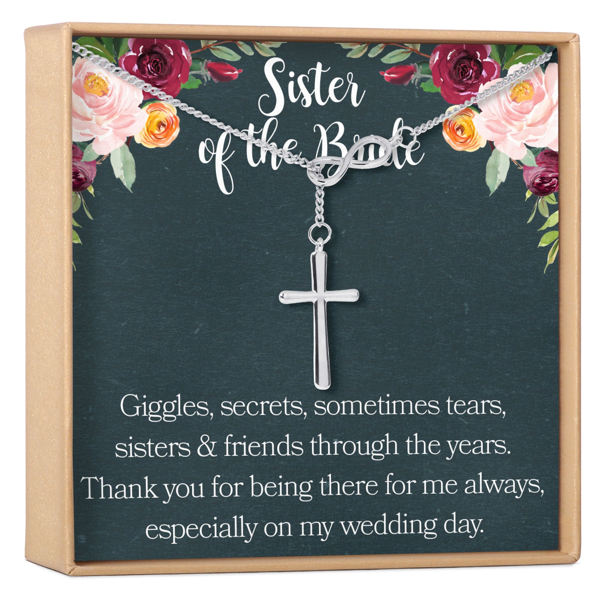 Sister of the Bride Necklace Multiple Styles