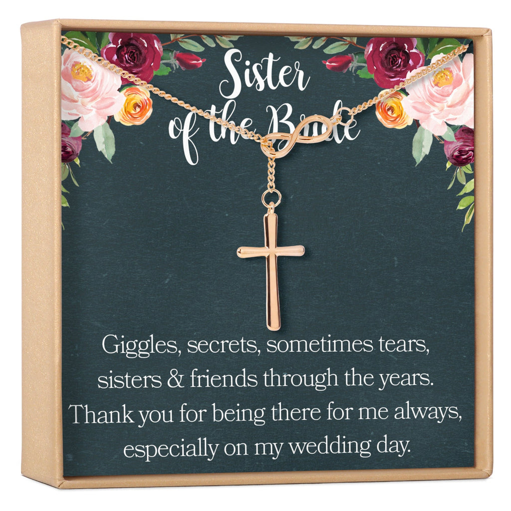 Sister of the Bride Necklace Multiple Styles