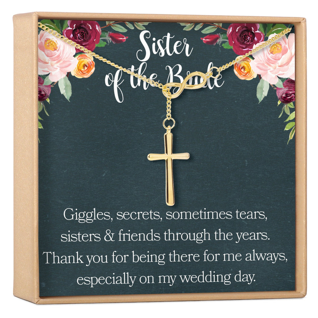Sister of the Bride Necklace Multiple Styles