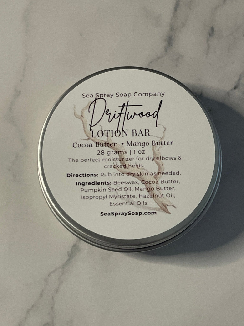 Solid Lotion Bars + Tin
