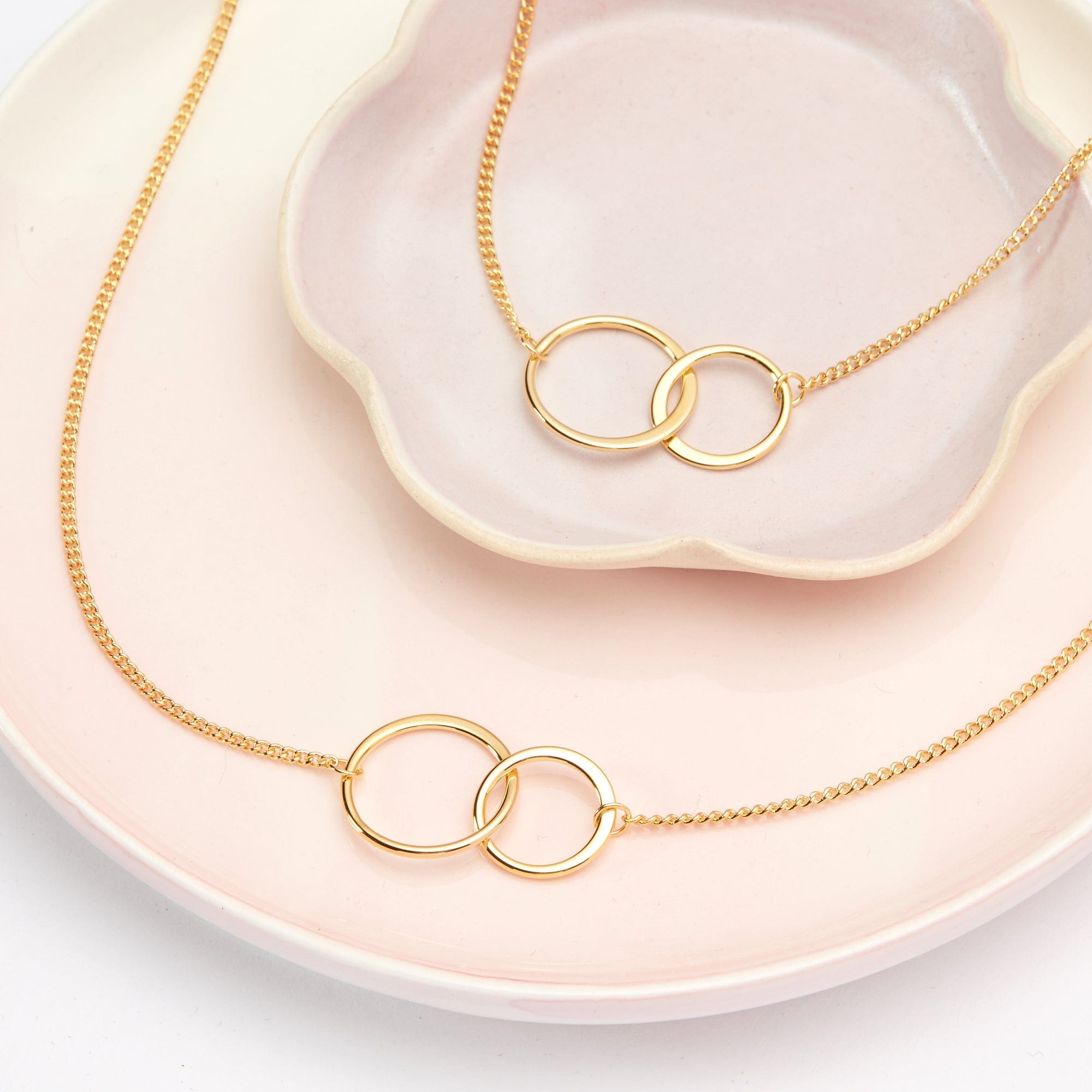 Soul Sisters Double Circles Necklace Set
